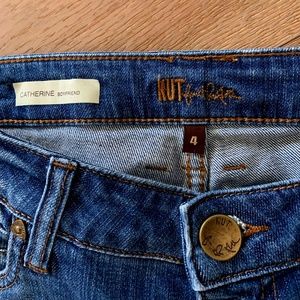 KUT From the Kloth Boyfriend Jeans Size 4